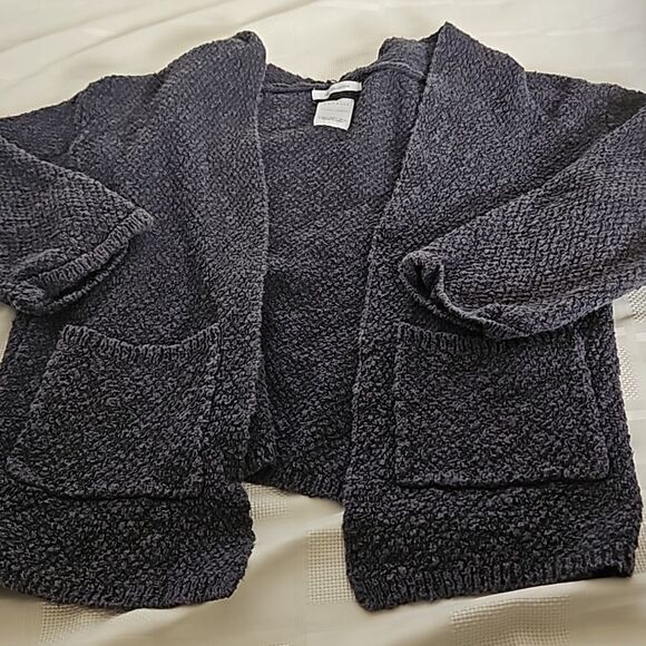 Zara Girl's Knitted Open Front Cardigan With Long Sleeves - Picture 16 of 16